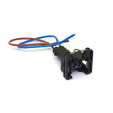 Conector chicote sensor plug bico injetor bobina 2 vias