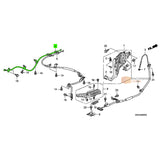 Cabo traseiro freio estacionamento Honda CRV 2007-2011