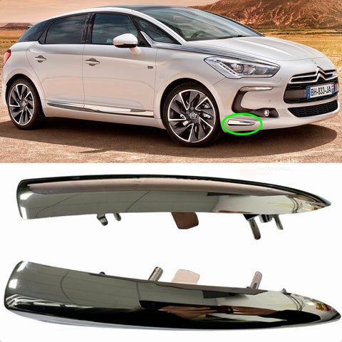 Acabamento cromado frontal para-choque Citroen DS5