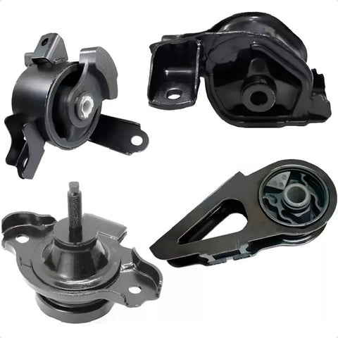 Jogo coxim motor cambio manual Honda Fit 2003-2008