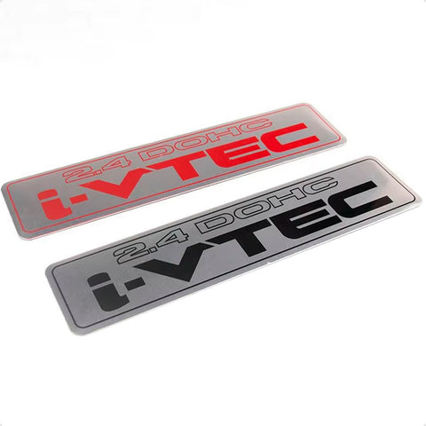 Emblema alumínio capa motor Honda Accord i-Vtec 2003-2007