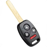 Chave completa controle alarme Honda New Civic 2006-2012