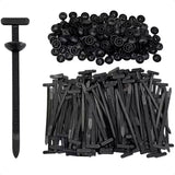Jogo 50 presilhas abraçadeira nylon travante universal