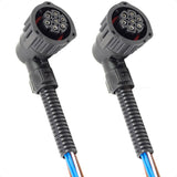 Conector traseiro 7 pinos Volvo Scania Mercedes Benz Iveco