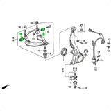 Buchas bandeja superior dianteira Honda Civic 1992-1995