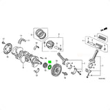 Placa guia polia distribuição Honda Accord V6 2003-2017