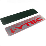 Emblema alumínio capa motor Honda Accord i-Vtec 2003-2007