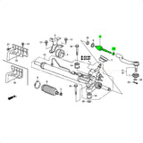 Braço tirante axial direção Honda Accord 2008-2012