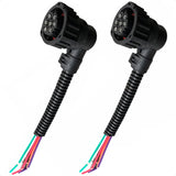 Conector traseiro 7 pinos Volvo Scania Mercedes Benz Iveco