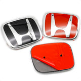 Emblema Honda H resinado estilo JDM Japan