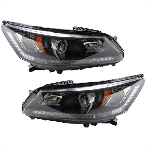 Conjunto farol dianteiro Honda Accord 3.5 V6 2013-2015