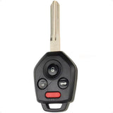 Chave completa 4 botões Subaru 315Mhz 433Mhz