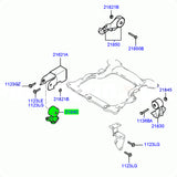 Coxim frontal motor Hyundai Atos Prime 1997-2010