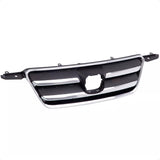 Grade frontal acabamento cromado Honda CRV 2005-2006