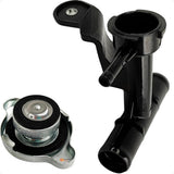 Flange bocal radiador Nissan March Versa 2011-2022