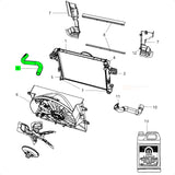 Mangueira radiador superior Jeep 3.7 V6 2005-2010