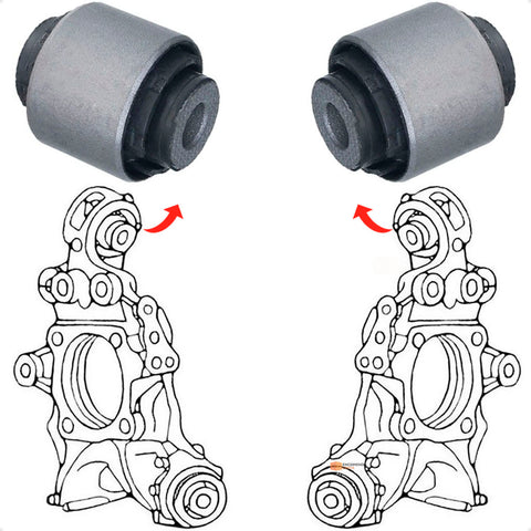 Bucha superior manga de eixo traseiro Honda CRV 2007-2016