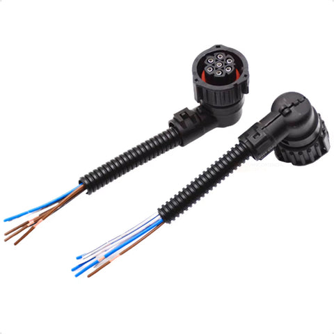 Conector traseiro 7 pinos Volvo Scania Mercedes Benz Iveco