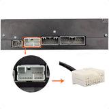 Adaptador rádio cabo USB auxiliar Honda Accord Civic CRV Fit