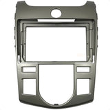Moldura painel rádio dvd 2 din 9" Kia Cerato 2009-2012
