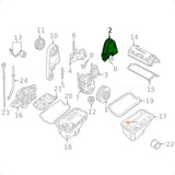 Capa superior correia dentada Honda Civic 1996-2000