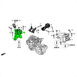 Coxim hidráulico direito motor Honda Civic 2012-2015