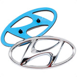 Emblema cromado adesivo H Hyundai