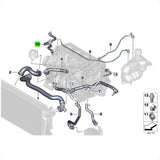 Mangueira água motor BMW Mini B36 B38 B46 B48