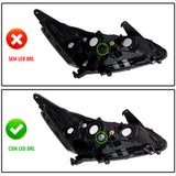 Conjunto farol dianteiro Honda Accord 3.5 V6 2013-2015