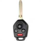 Chave completa 4 botões Subaru 315Mhz 433Mhz
