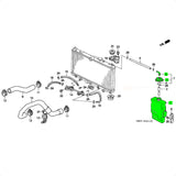 Reservatório água radiador Honda Accord 1990-1993