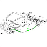 Cabo aço abertura capô Honda Accord 2008-2012