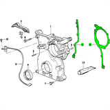 Junta tampa corrente sincronização BMW M50