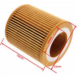 Refil filtro óleo motor BMW N20 N26 N52 N51 N54 N55 N53 S55