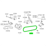 Correias direção hidráulica Hyundai Dodge Mitsubishi 1991-2001
