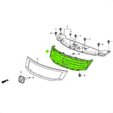 Grade frontal parachoque Honda Accord 2008-2010