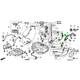 Boia combustível tanque Honda Accord 2003-2007