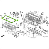 Junta carter Honda Civic CRX Del Sol Integra 1984-1995