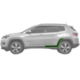 Moldura lateral porta traseira Jeep Compass 2017-2021