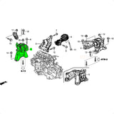 Coxim direito motor Honda Civic G9 2012-2016