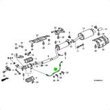 Sonda lambda catalizador Honda Civic 2006-2011 Fit 1.5