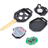 Chave completa 4 botões Subaru 315Mhz 433Mhz