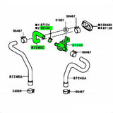 Válvula ar quente Toyota Hilux SW4 Land Cruiser Prado (maior)