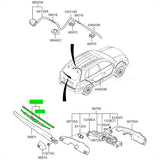 Palheta limpador traseiro Hyundai Tucson 2005-2016