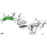 Mangueira entrada ar TBI Honda Accord 2.4 2008-2012