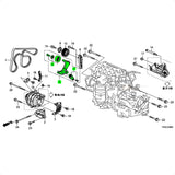 Tensor correia alternador Honda Civic CRV HRV 1.8 2.0