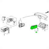 Botão pisca alerta do painel Honda Accord 1998-2002