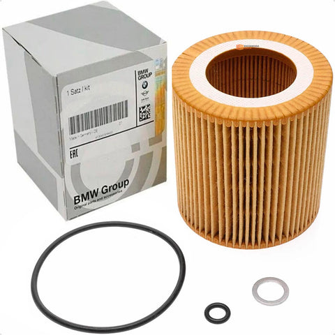 Refil filtro óleo motor BMW N20 N26 N52 N51 N54 N55 N53 S55