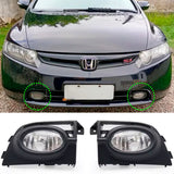Farol milha neblina dianteiro Honda Civic 2006-2008