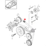 Correia alternador Porsche Cayenne Panamera 2008-2018